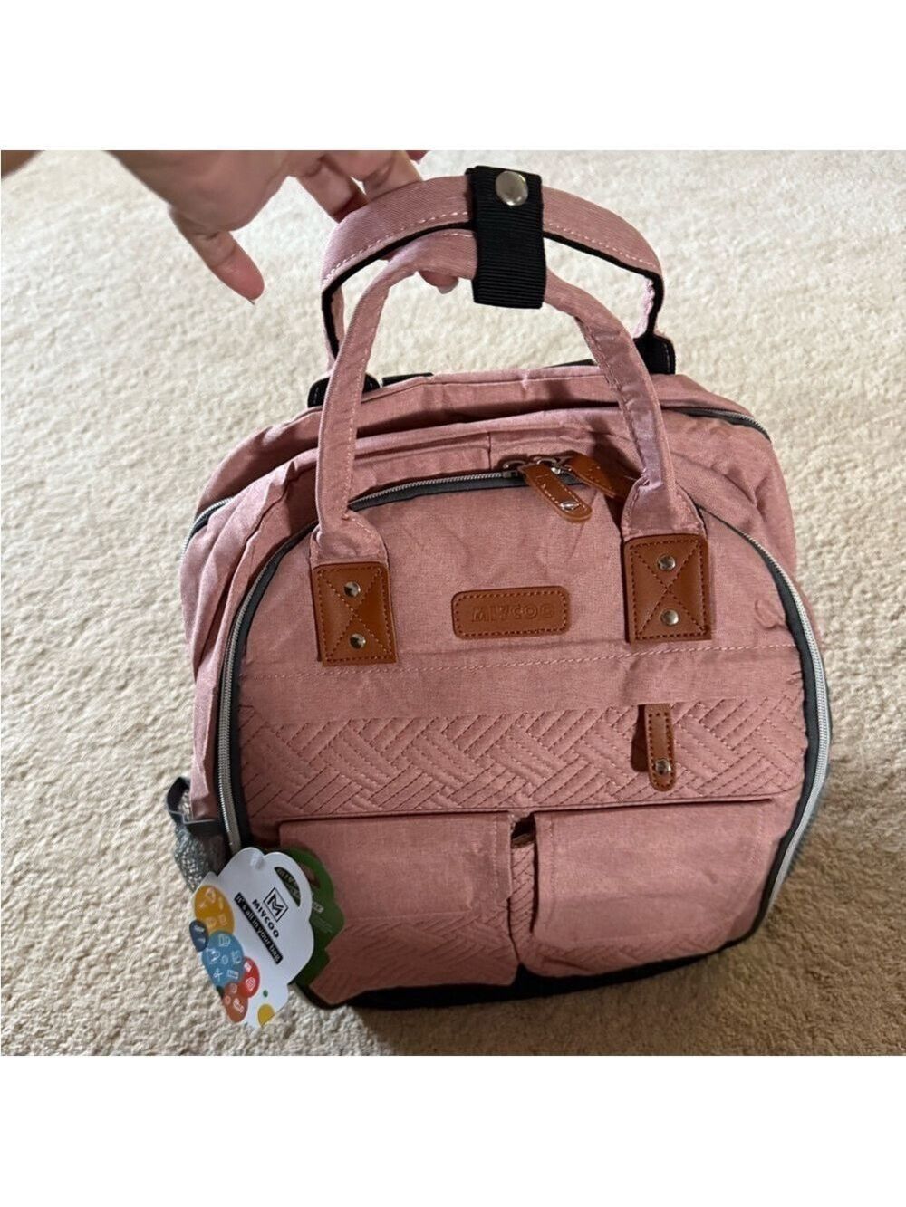 Pink Baby Bag by